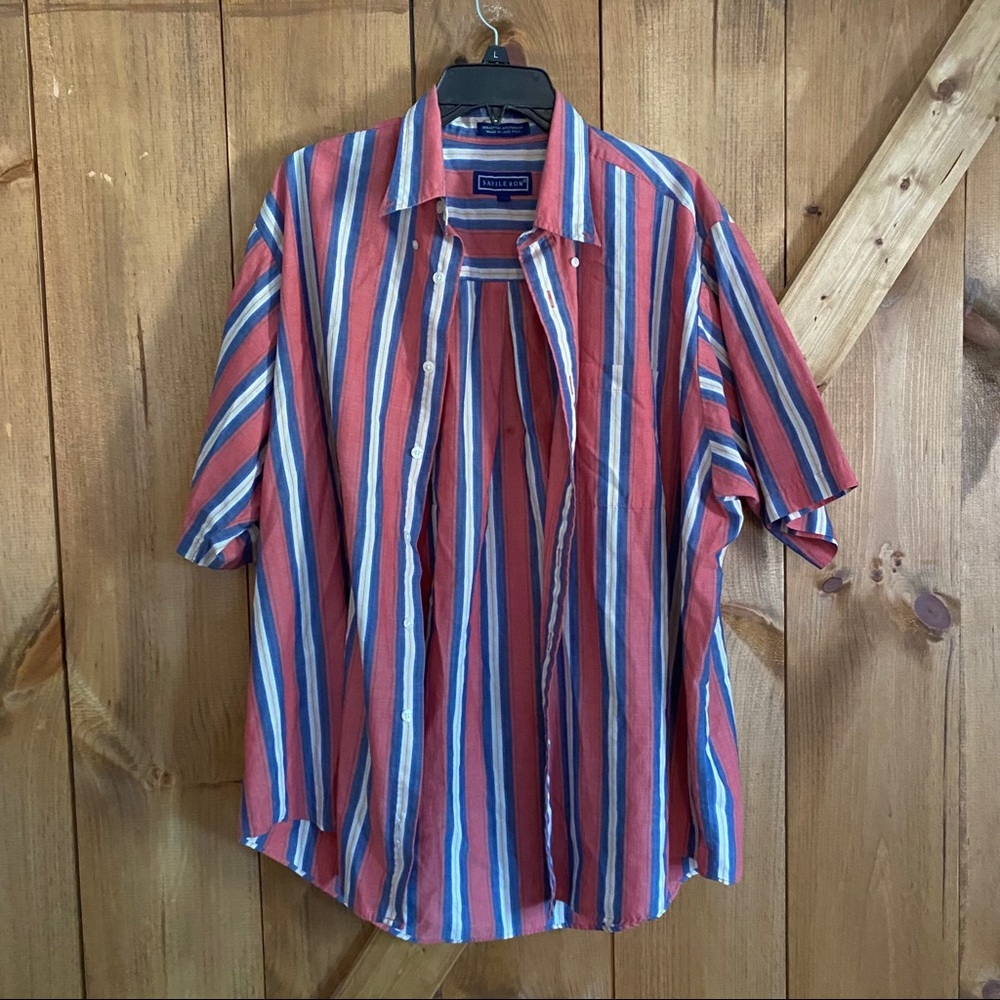 Cusual Pink n Strips button-up